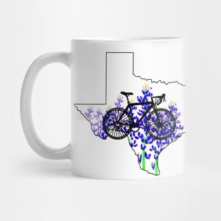 Bluebonnet Bicycle Mug